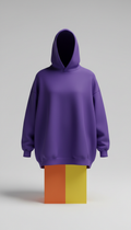 Metro violet oversized hoodie